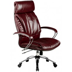 Кресло руководителя Lux LK-13 Ch (кожа)