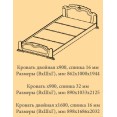 Кровать МДФ №4 (180x200)